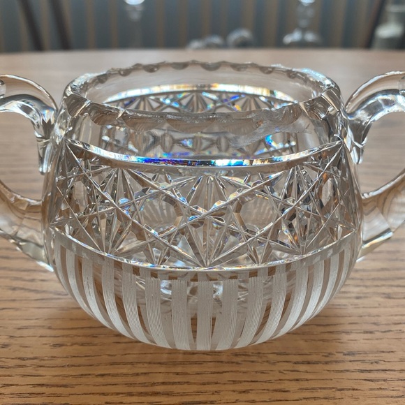 Vintage Rare Crystal Bowl - Picture 2 of 7